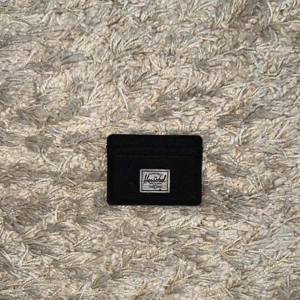 Herschel Supply Company Black Card Holder